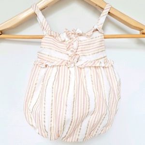 Dylan & Abby bubble romper